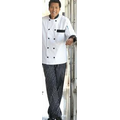 Classic Baggy Chef Pants with 2" Elastic Waist (XS-XL)